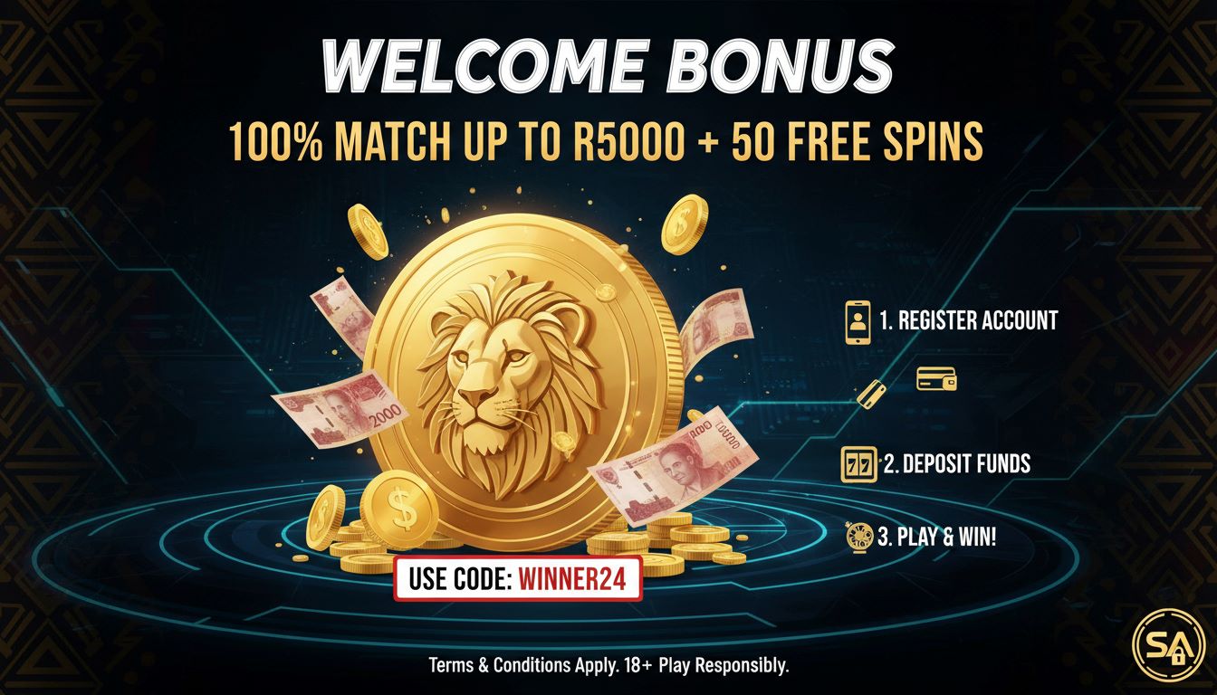 How to claim welcome bonuses in SA casinos